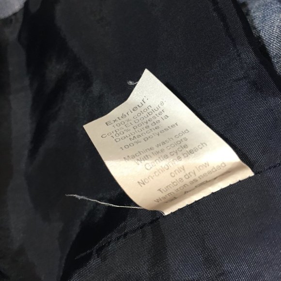 J. CREW Blue Denim Chambray Jacket Blazer 10 EUC - Picture 5 of 7